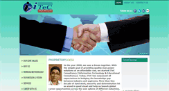 Desktop Screenshot of itecconsultancy.com